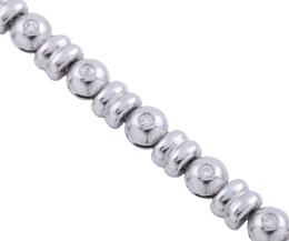 PULSERA EN ORO 18KT Y DIAMANTES
