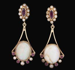 PENDIENTES ESTILO ANTIGÜO EN ORO 18 KT