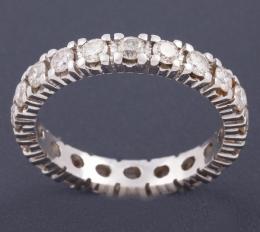 SORTIJA INFINITY EN ORO DE 18 KT Y DIAMANTES