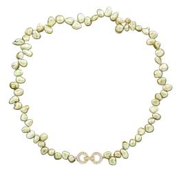 COLLAR DE PERLAS CULTIVADAS Y PLATA DE LEY