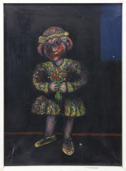 NIÑA CON RAMILLETE