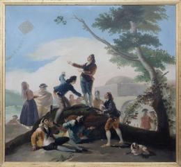 LA COMETA, COPIA DEL ORIGINAL DE FRANCISCO DE GOYA