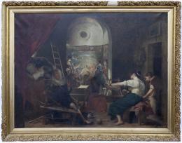 LAS HILANDERAS, COPIA DEL ORIGINAL DE DIEGO VELÁZQUEZ