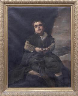 FRANCISCO LEZCANO (EL NIÑO DE VALLECAS) COPIA DEL ORIGINAL DE DIEGO VELÁZQUEZ