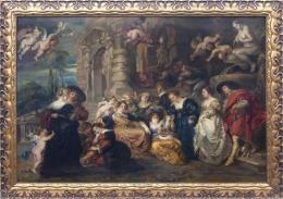 EL JARDÍN DEL AMOR, COPIA DEL ORIGINAL DE PEDRO PABLO RUBENS