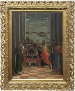 TRÁNSITO DE LA VIRGEN, COPIA DEL ORIGINAL DE ANDREA MANTEGNA