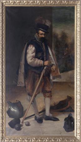 EL BUFÓN LLAMADO DON JUAN DE AUSTRIA, COPIA DEL ORIGINAL DE DIEGO VELÁZQUEZ