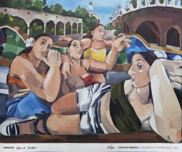 LE DÉJEUNER AT THE PARK GÜELL, 2021