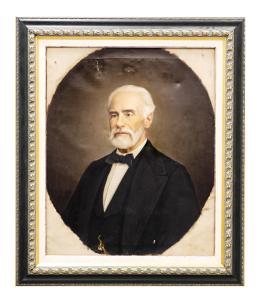 RETRATO DE CABALLERO, ESCUELA ESPAÑOLA S.XIX-XX