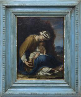 COPIA DE LA OBRA ORIGINAL "LA ZINGARELLA" DE CORREGGIO (1498-1534)
