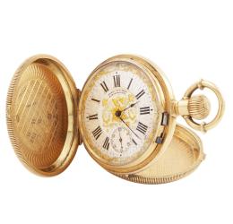 RELOJ DE BOLSILLO ANTIGUO EN ORO 18KT