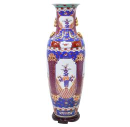 JARRÓN EN PORCELANA CHINA. DINASTÍA CHING (1862-1875)