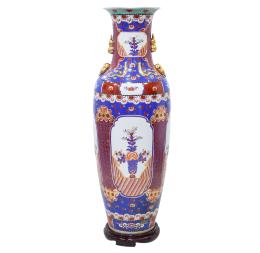 JARRÓN EN PORCELANA CHINA. DINASTÍA CHING. (1862-1875)