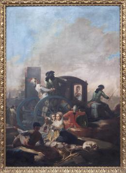 EL CACHARRERO, COPIA DEL ORIGINAL DE FRANCISCO DE GOYA