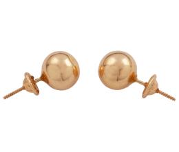 PENDIENTES EN ORO 18KT