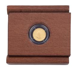 MONEDA EN ORO 24KT DE 5000 PESETAS