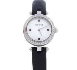 RELOJ GUCCI DIAMANTISSIMA DE SEÑORA EN ACERO Y DIAMANTES. CUARZO