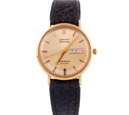 RELOJ DE CABALLERO LONGINES ADMIRAL EN ORO 18KT. AUTOMÁTICO