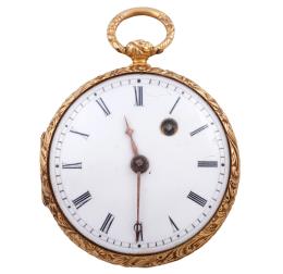 RELOJ LEPINE DE BOLSILLO EN ORO 18KT, SISTEMA CATALINA