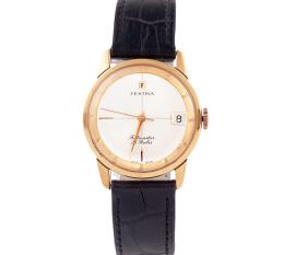 RELOJ FESTINA FIELMASTER EN ORO 18KT Y CORREA DE PIEL. AUTOMÁTICO