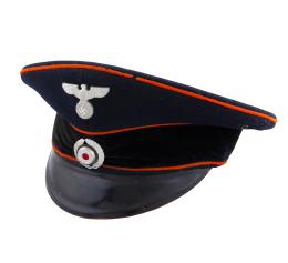 GORRA DE FUNCIONARIO ALEMÁN DE LA SEGUNDA GUERRA MUNDIAL