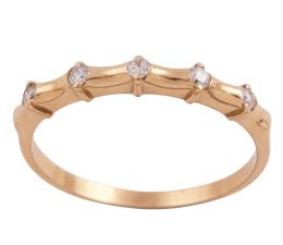 SORTIJA EN ORO 18KT Y DIAMANTES