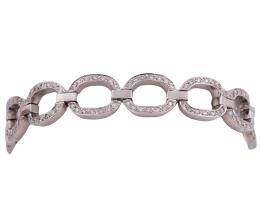 PULSERA EN ORO 18KT Y DIAMANTES