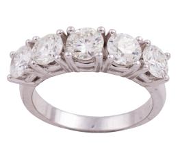 CINQUILLO EN ORO 18KT Y DIAMANTES