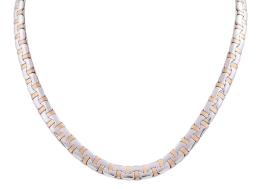 GARGANTILLA EN ORO BICOLOR 18KT