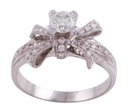 SORTIJA EN ORO 18KT Y DIAMANTES