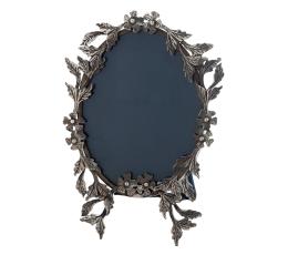 MARCO OVAL EN PLATA 925 CON CONTRASTES
