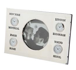 MARCO-RELOJ EN PLATA 925 CON CONTRASTES