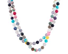 COLLAR EXTRALARGO CON ÁGATAS