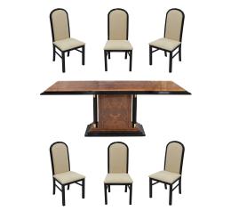 CONJUNTO DE MESA DE COMEDOR Y SILLAS