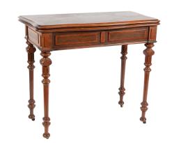 MESA DE JUEGO ALFONSINA DE ADOSAR, ESPAÑA, FF. S.XIX