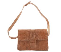 BOLSO EN PIEL DE COCODRILO BABY