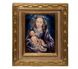 "VIRGEN DE LA LECHE" INSPIRADO EN LA OBRA ORIGINAL DE ROGER VAN DER WEYDEN. POR TALLERES MORATÓ