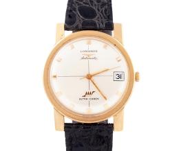 RELOJ DE CABALLERO LONGINES ULTRA-CHRON EN ORO 18KT. AUTOMÁTICO