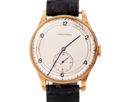 RELOJ LONGINES DE CABALLERO EN ORO 18KT. CUERDA MANUAL