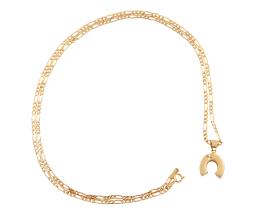COLGANTE Y CADENA EN ORO 18KT