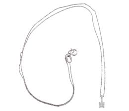 GARGANTILLA PUNTO DE LUZ EN ORO 18KT Y DIAMANTE