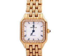 RELOJ CRISTIAN LAY EN ORO 18KT Y BRILLANTES. CUARZO