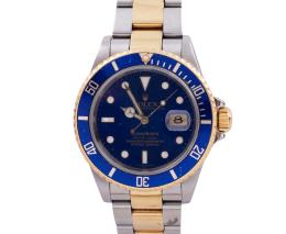 RELOJ ROLEX OYSTER PERPETUAL DATE EN ORO 18KT Y ACERO. AUTOMÁTICO