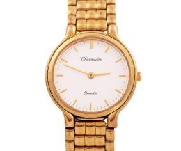 RELOJ THERMIDOR EN ACERO DORADO. CUARZO