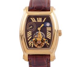 RELOJ LINDBERG & GOLDMANN EN ACERO DORADO. AUTOMÁTICO