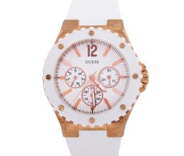 RELOJ GUESS OVERDRIVE EN ACERO DORADO. CUARZO