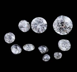 10 BRILLANTES. 4.43CT