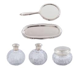 JUEGO DE TOCADOR EN PLATA 900 M/M