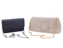 LOTE DE DOS CARTERAS DE NOCHE