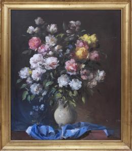 BODEGÓN CON FLORES (S. XX)